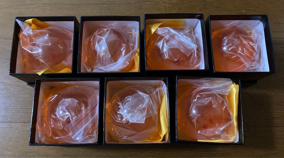 ドラゴンボール　クリスタルボール　四星球　7種セット