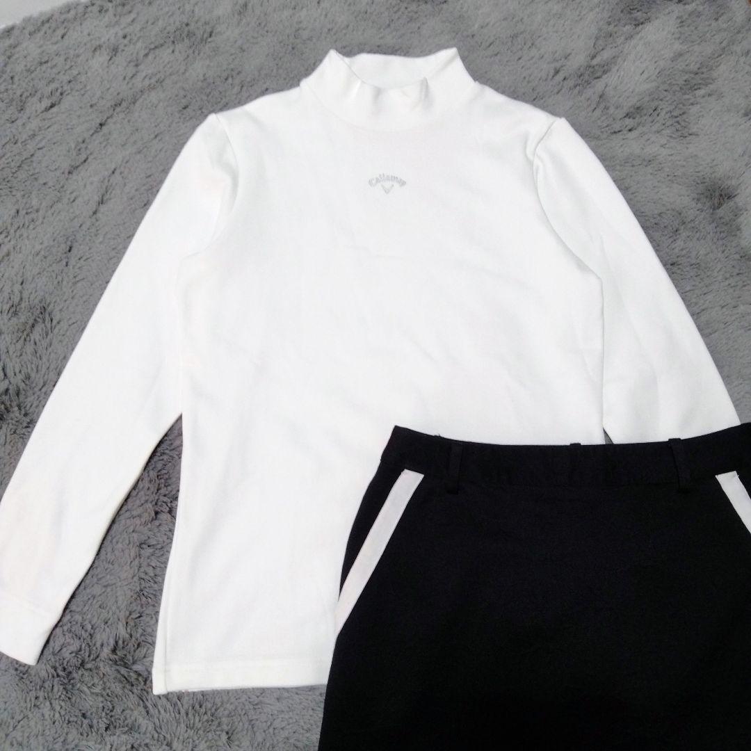 Callaway♡カルイシ/裏起毛/長袖×スカート♡ ゴルフ/スポーツ M-L