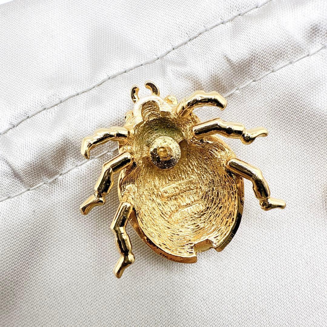 2592 Germany製✨Dior　ブローチ　CD　ロゴ　希少　刻印