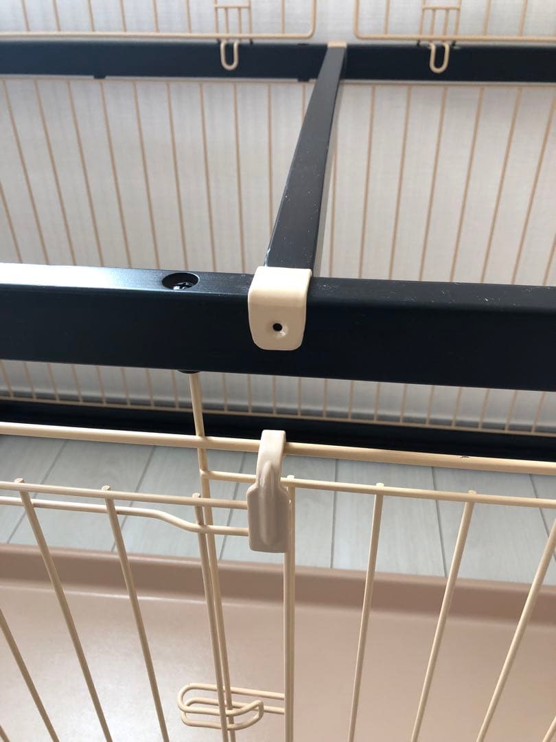 【美品】リッチェルコジマ犬用ケージ120-60（サークル屋根付き）