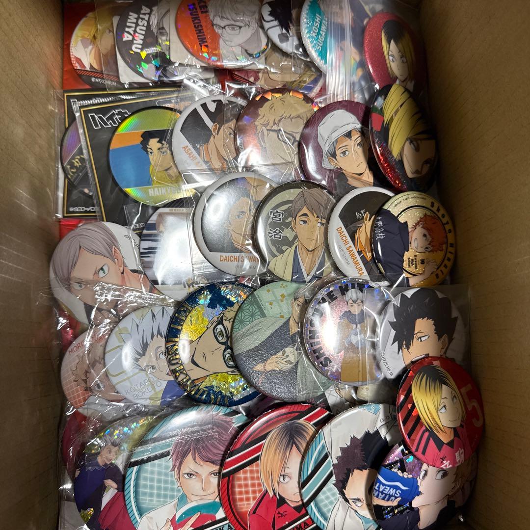 ハイキュー！　バッジ類　約300点大量まとめ売り