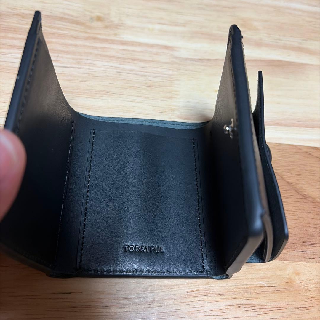TODAYFUL ブラック 三つ折り財布