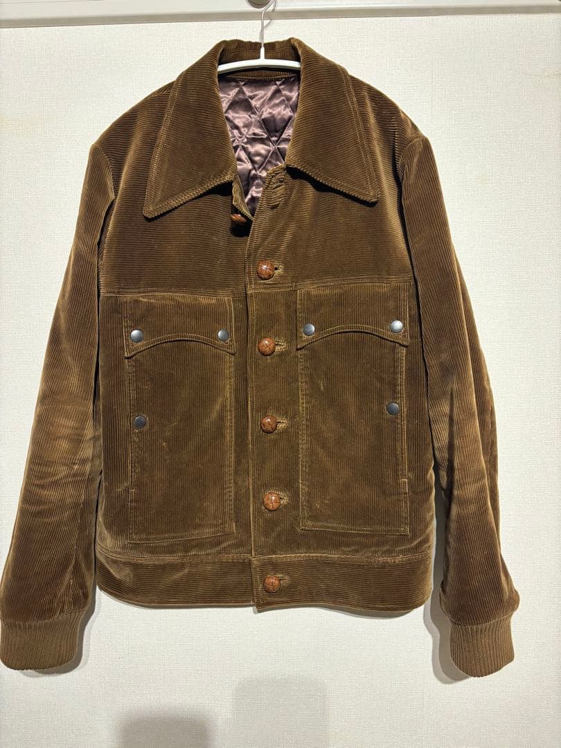 ナンバーナイン コーデュロイジャケット ダウン 04aw give 期