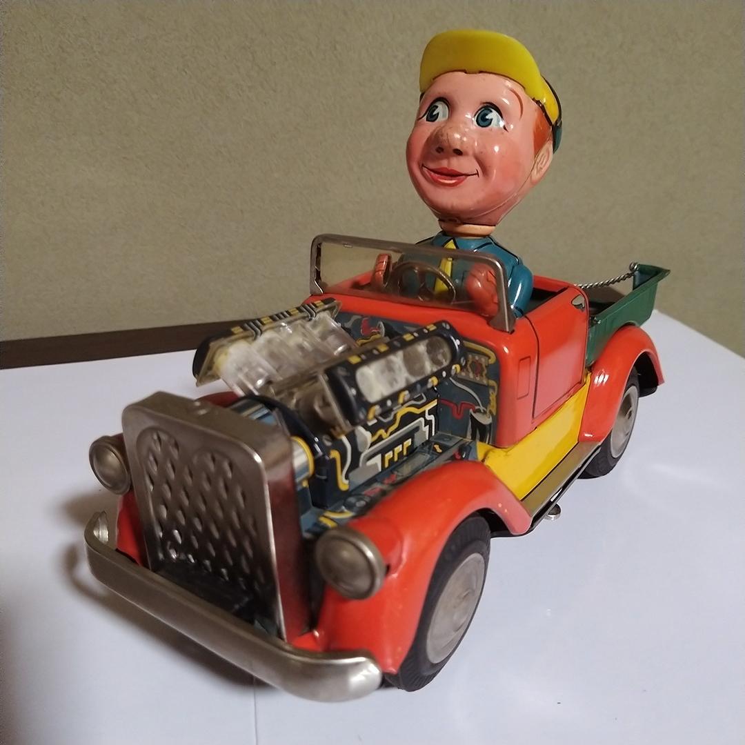 青*鳥様 野村トーイ ファームトラック 電動 ブリキ