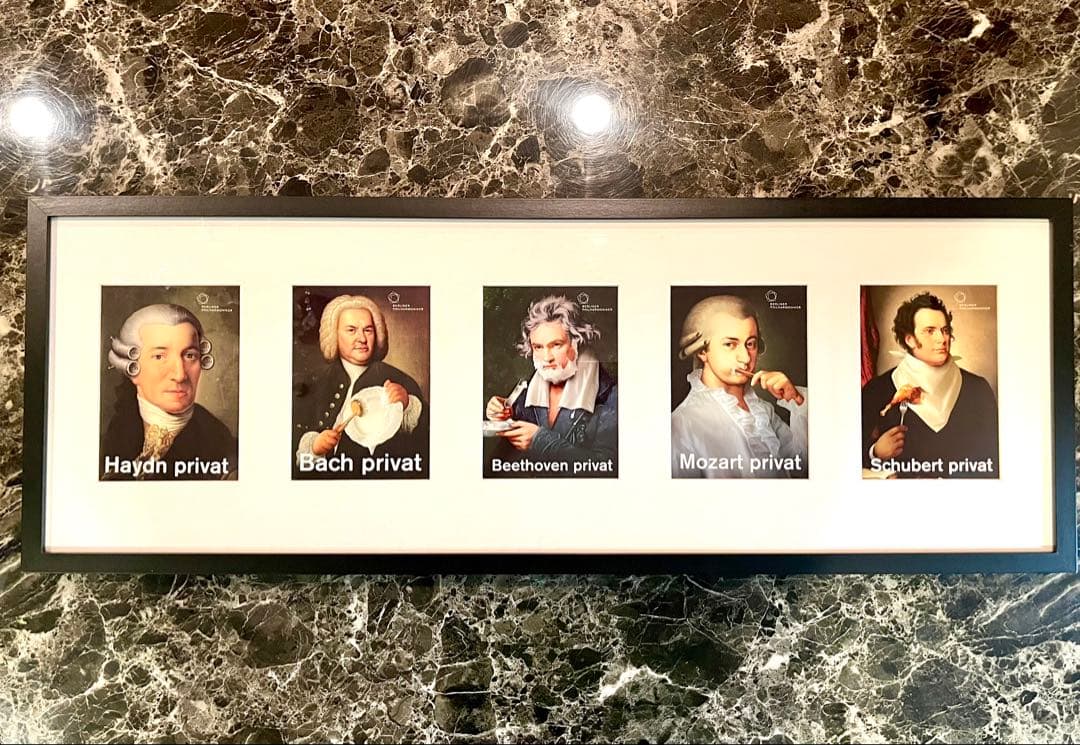 音楽家 ユーモア アート ベルリンフィル ポストカード