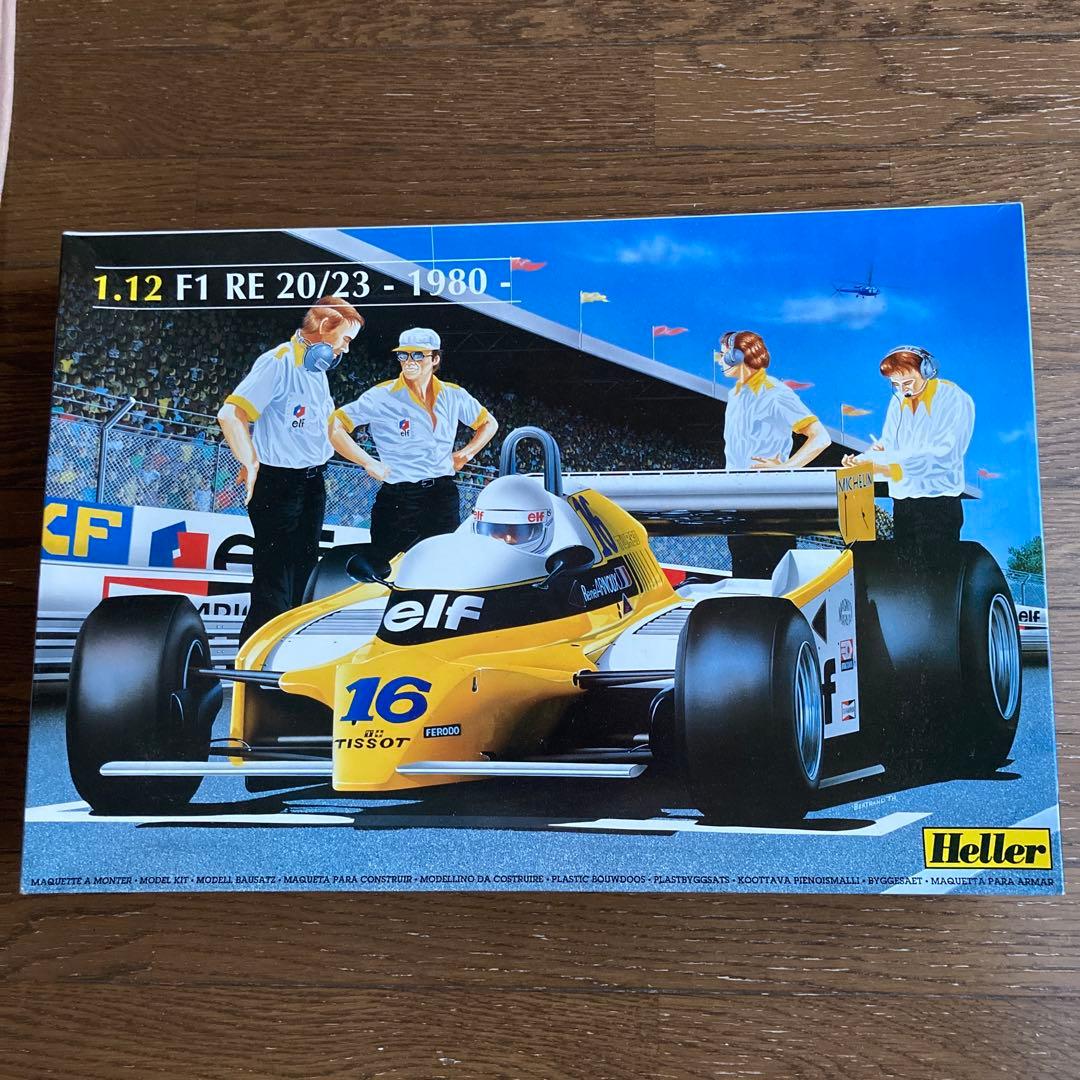 Heller 1/12 RENAULT ルノーF-1 RE20/23 1980