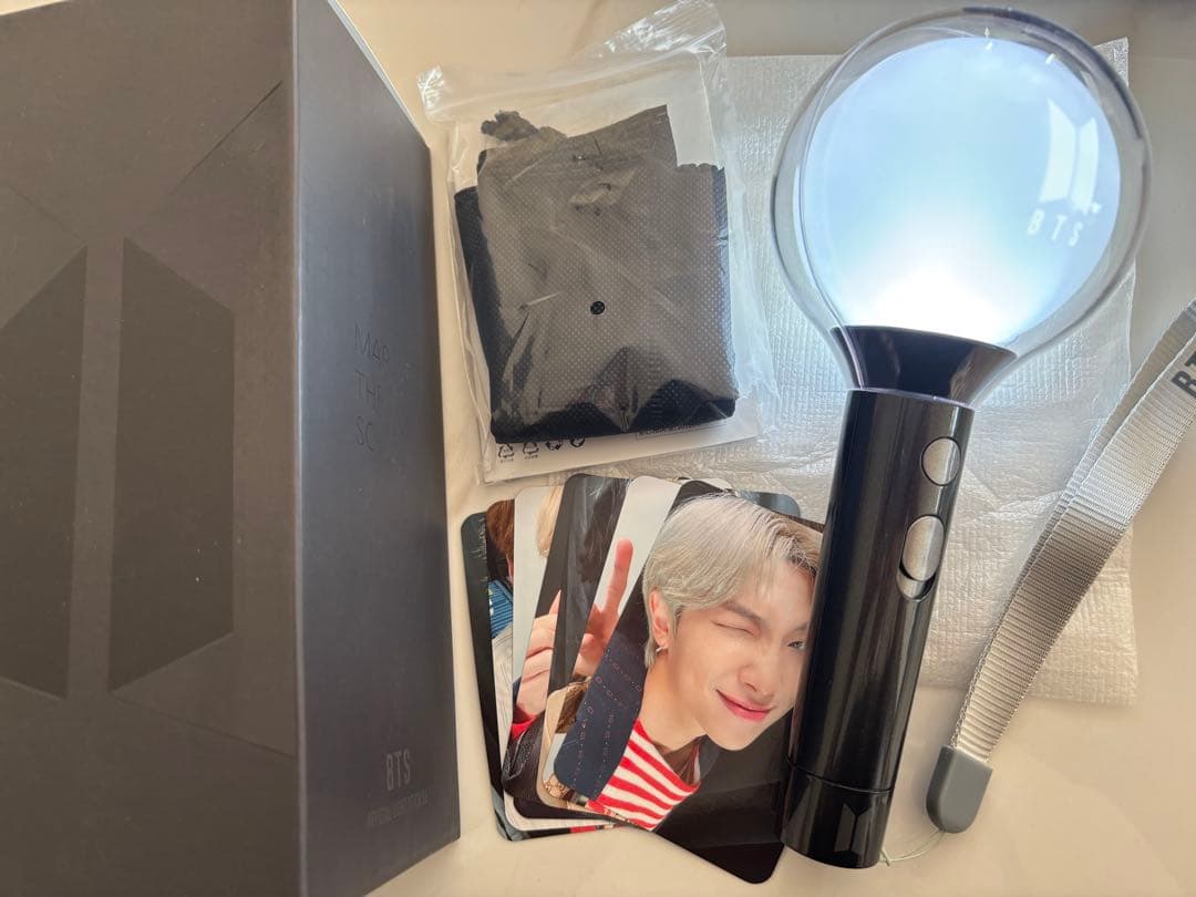 〈新品・未使用〉公式 BTS アミボム ver4 ペンライト 美品①