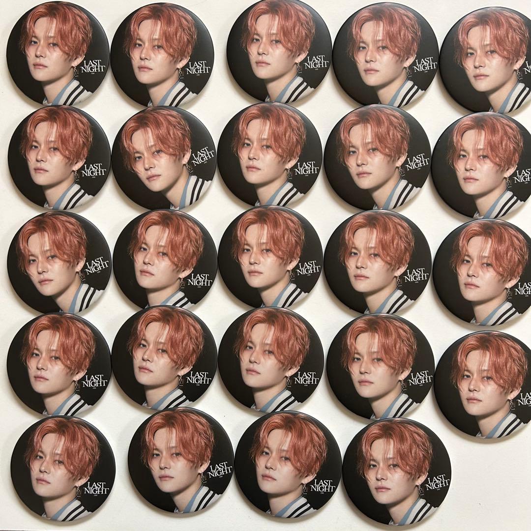 Treasure LAST night 缶バッジ B ヨシ 24個