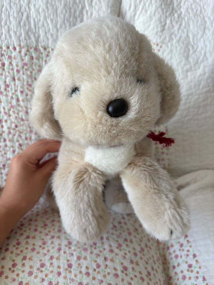 うめ吉　ベージュ　ぬいぐるみ