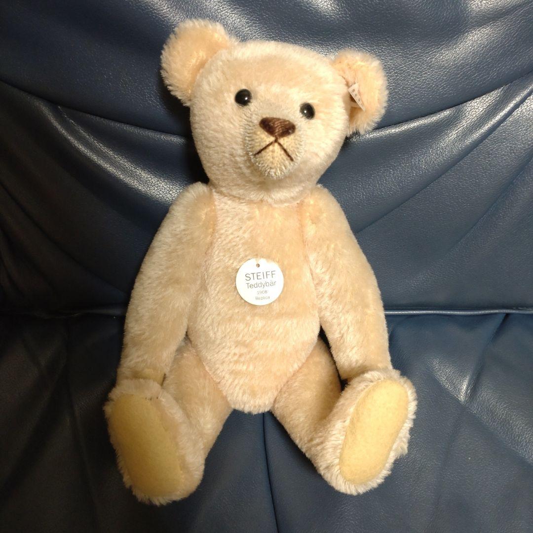 Steiff シュタイフ テディベア 1908 replica ピンク
