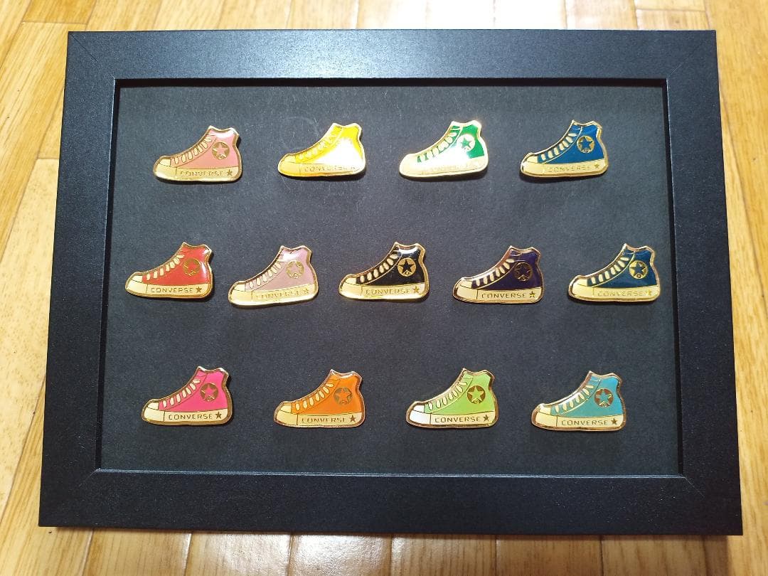 【非売品】13個セット converse オールスター ピンバッジ コンバース