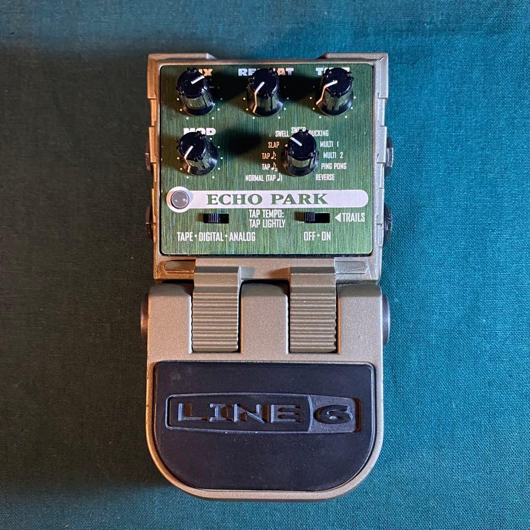 LINE 6 ECHO PARK ステレオ入出力の多機能ディレイ