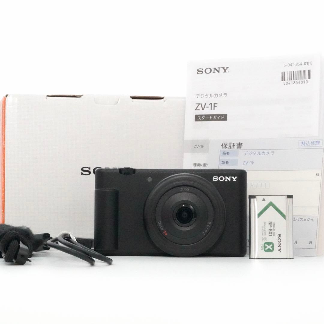 美品 SONY ソニー ZV-1F ブラック