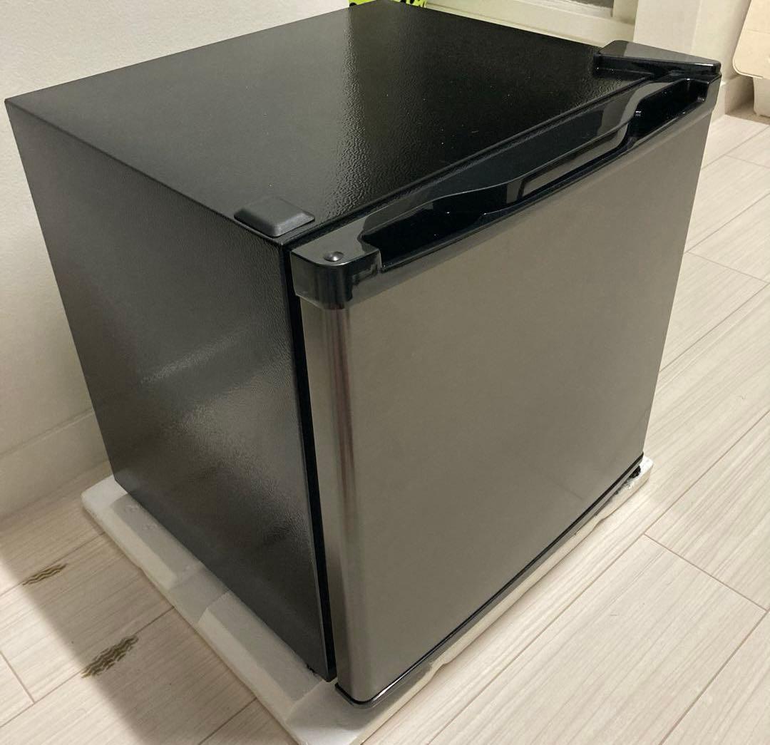 MAXZEN マクスゼン 46L 1ドア冷蔵庫 2023年製ガンメタリック