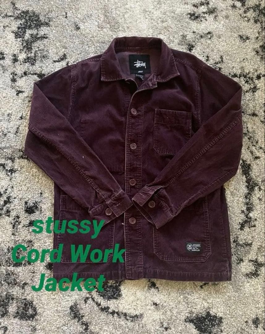 ジャケット・アウター stussy Cord Work Jacket