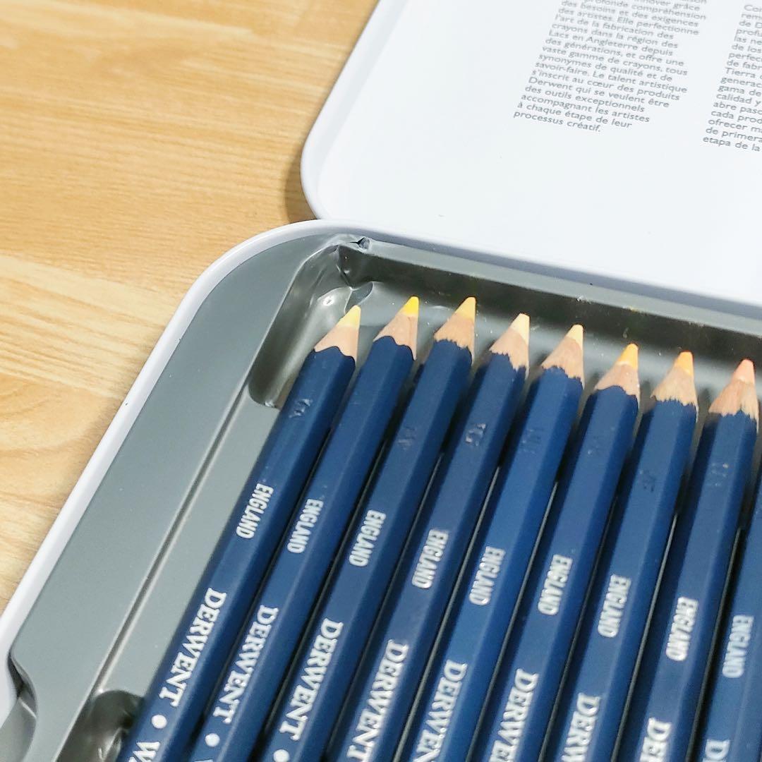 ダーウェント ウォーターカラーペンシル 72色セット 水彩色鉛筆