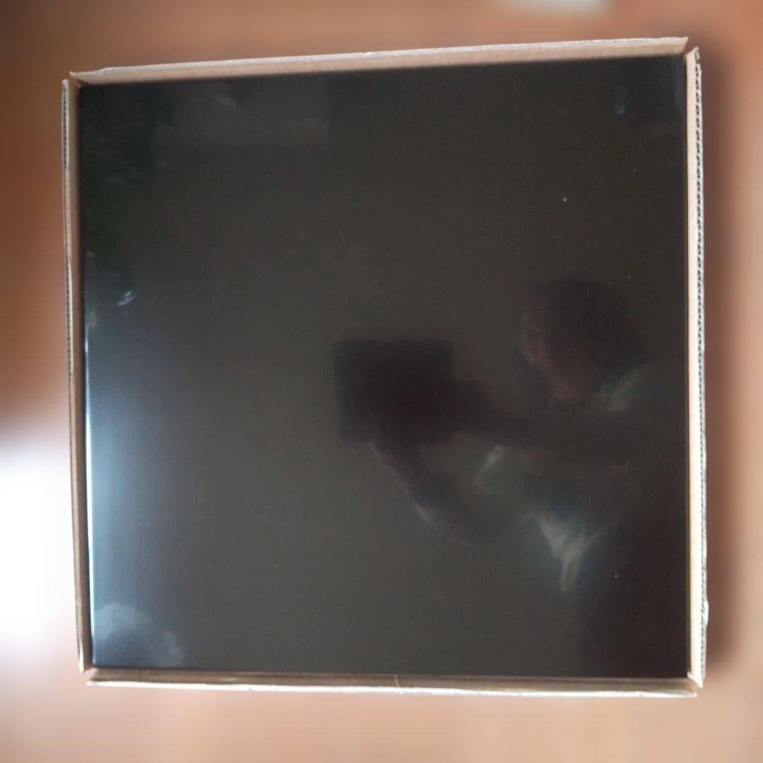 真塗敷き板 大板 1辺42.5 cm厚1.7 cm 漆器 黒 風呂釜敷板 花瓶台