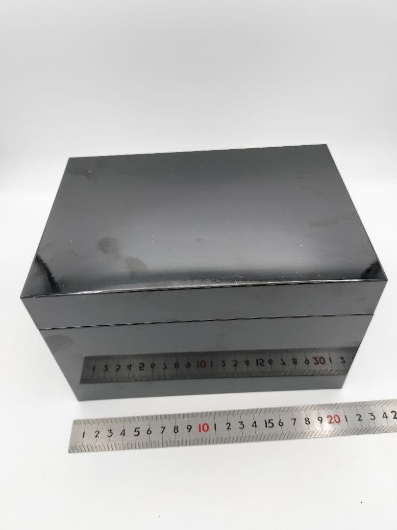 b732 茶箱 青蝋色 木箱 茶道具 古物