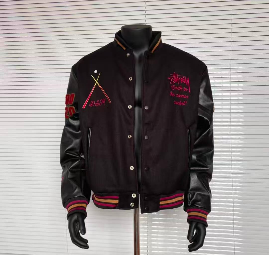 Stussy スタジャン ブラック