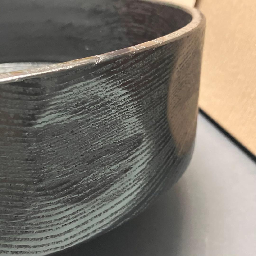 村瀬治兵衛　菓子器　沢栗　日本産本漆