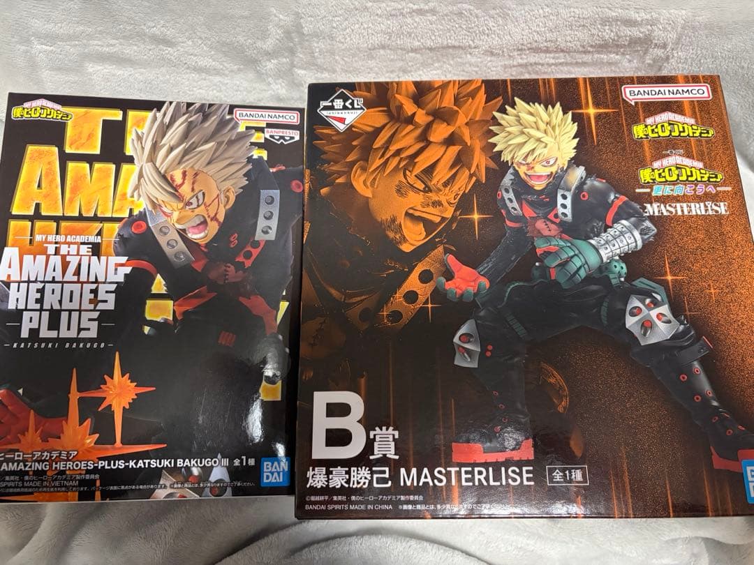 ヒロアカ　爆豪勝己　フィギュアセット