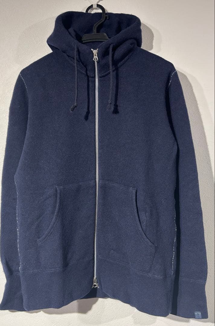 Loopwheeler 15周年限定　ウールジップパーカー　ジップフーディー