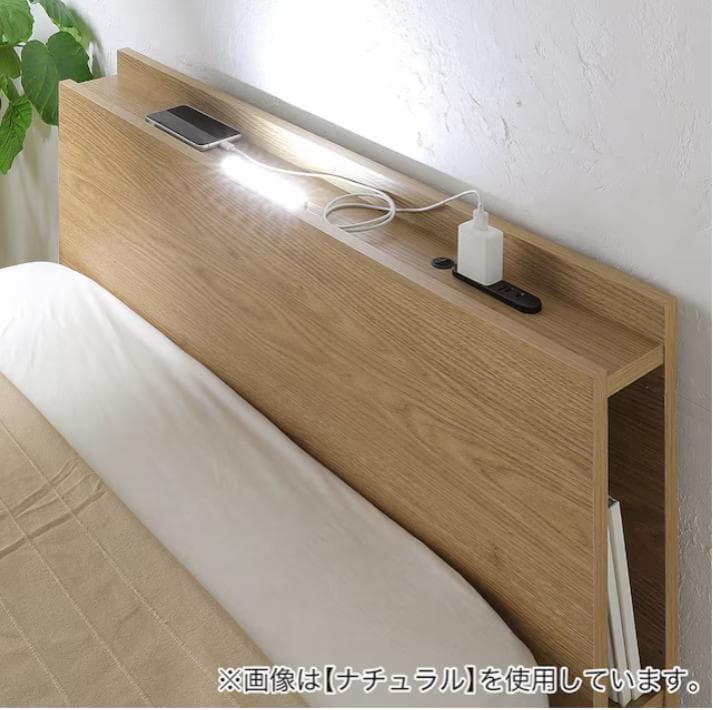 ＊Pavlinaさん専用＊　チェストベッドフレーム(WH)シングル