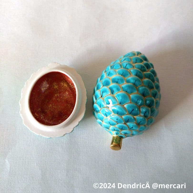 手塚充 作　仁清写　まつぼっくり　香合　共箱　茶道具　新品未使用　⑦