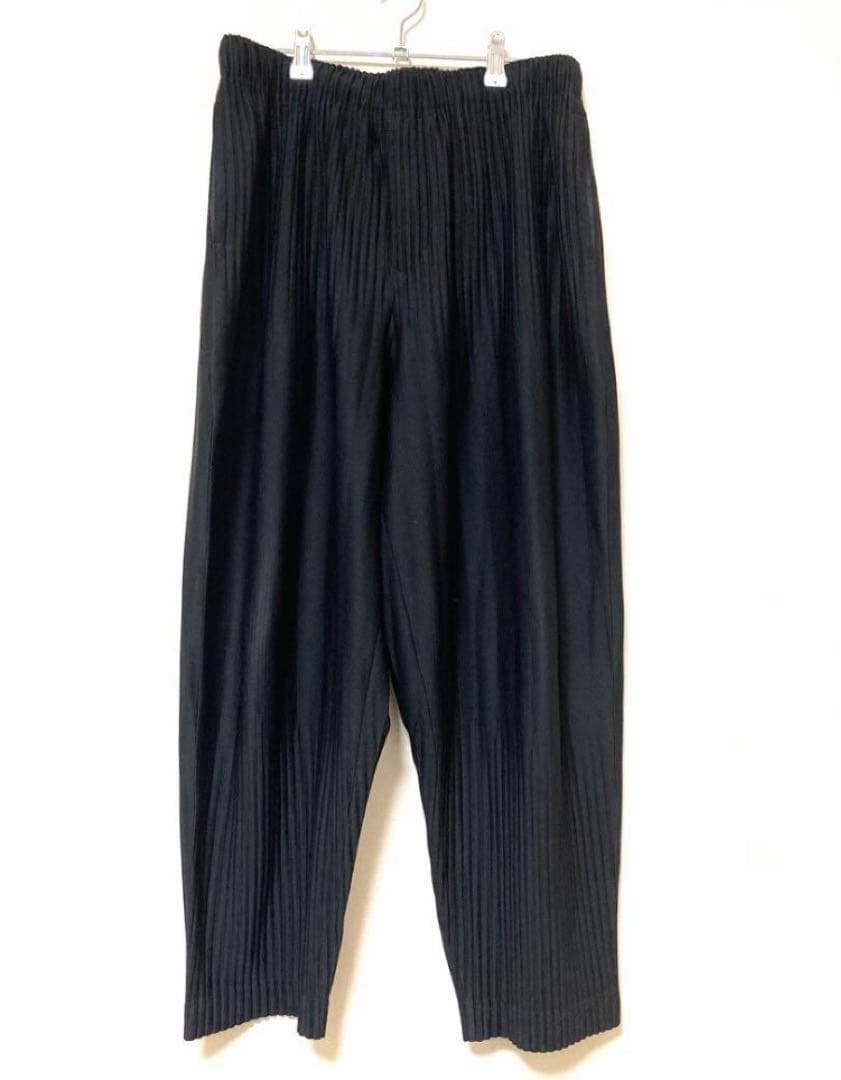 オムプリッセイッセイミヤケ　消しプリーツパンツ　2