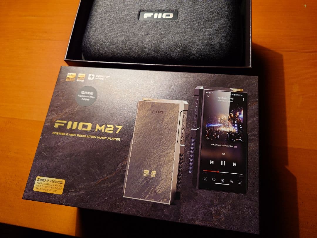 ほぼ新品　FiiO M27 デジタルオーディオプレーヤー