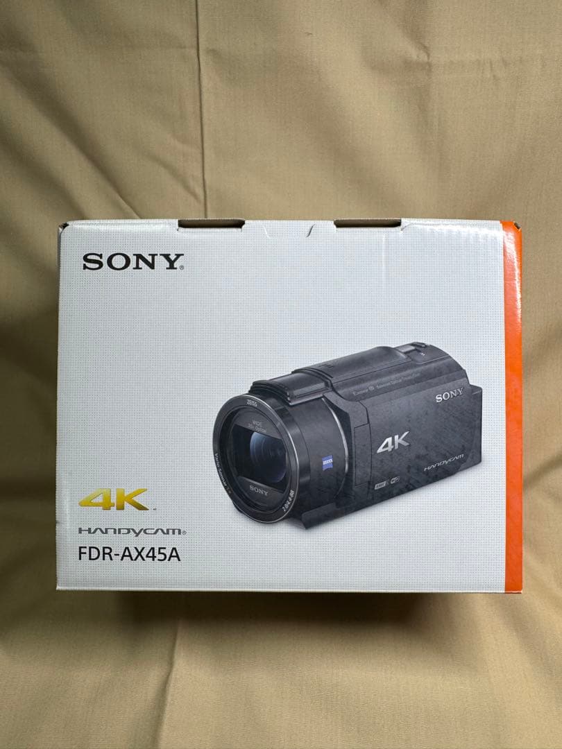 【新品・未使用】SONY FDR-AX45A 4K ブラウン➕アクセサリーキット