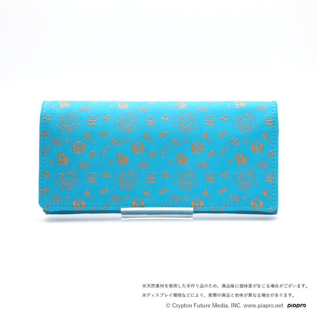 初音ミク×甲州印伝　長財布＜Future/未来＞