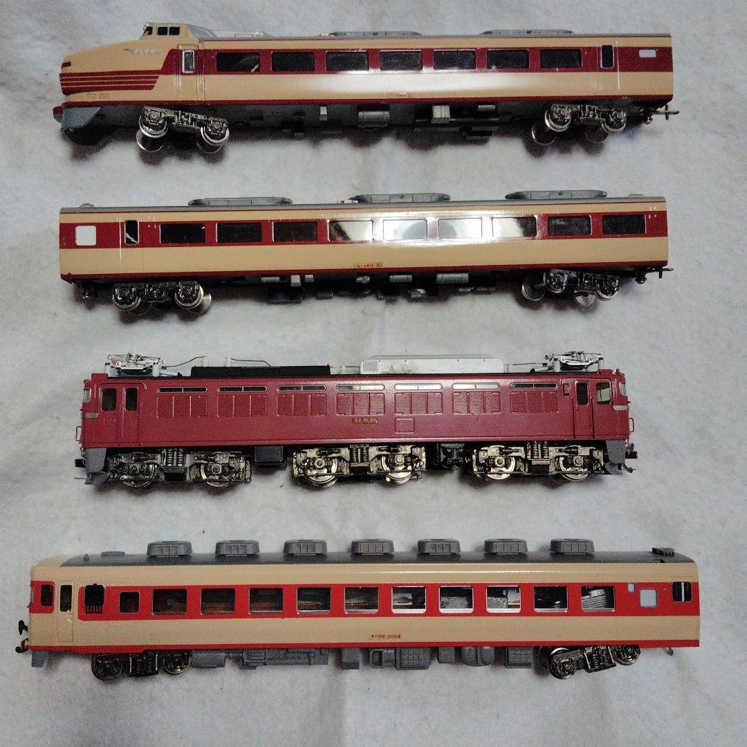 H0ゲージ クハ181　モハ180　EF81 キハ28