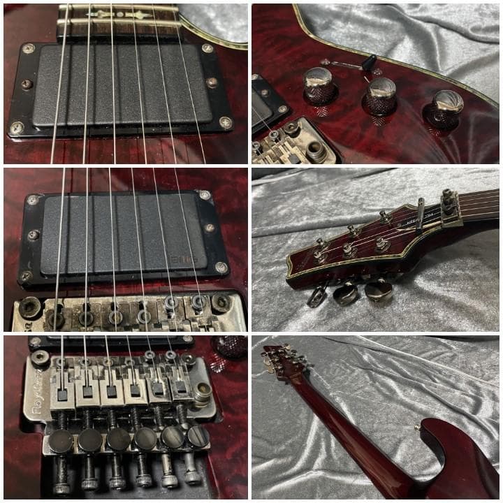 定価209,000円 Schecter AD-C-1-FR-HR EMG搭載