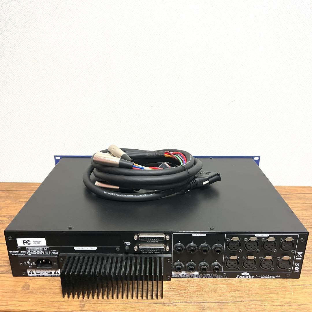 【希少！】focusrite ISA828 マイク プリアンプ フォーカスライト
