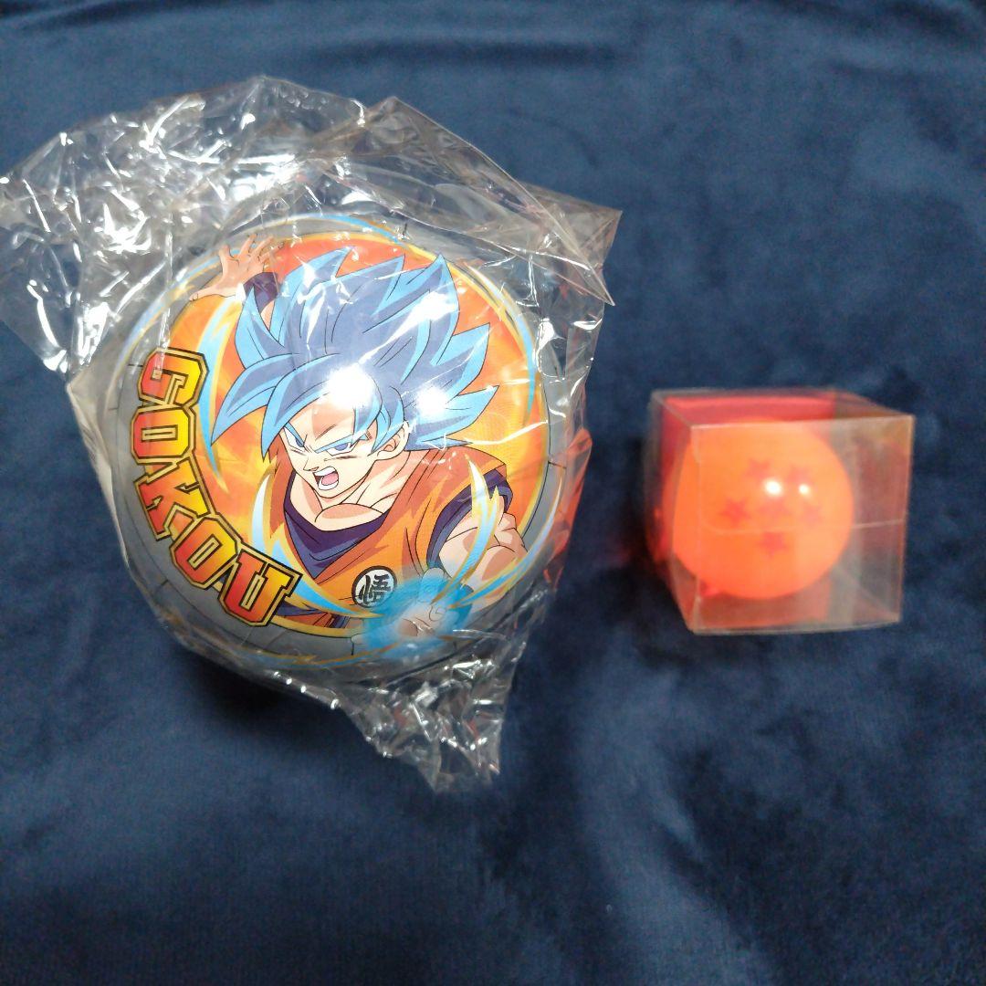 ドラゴンボール 球缶タオル(孫悟空 )　ドラゴンボール六星球　セット