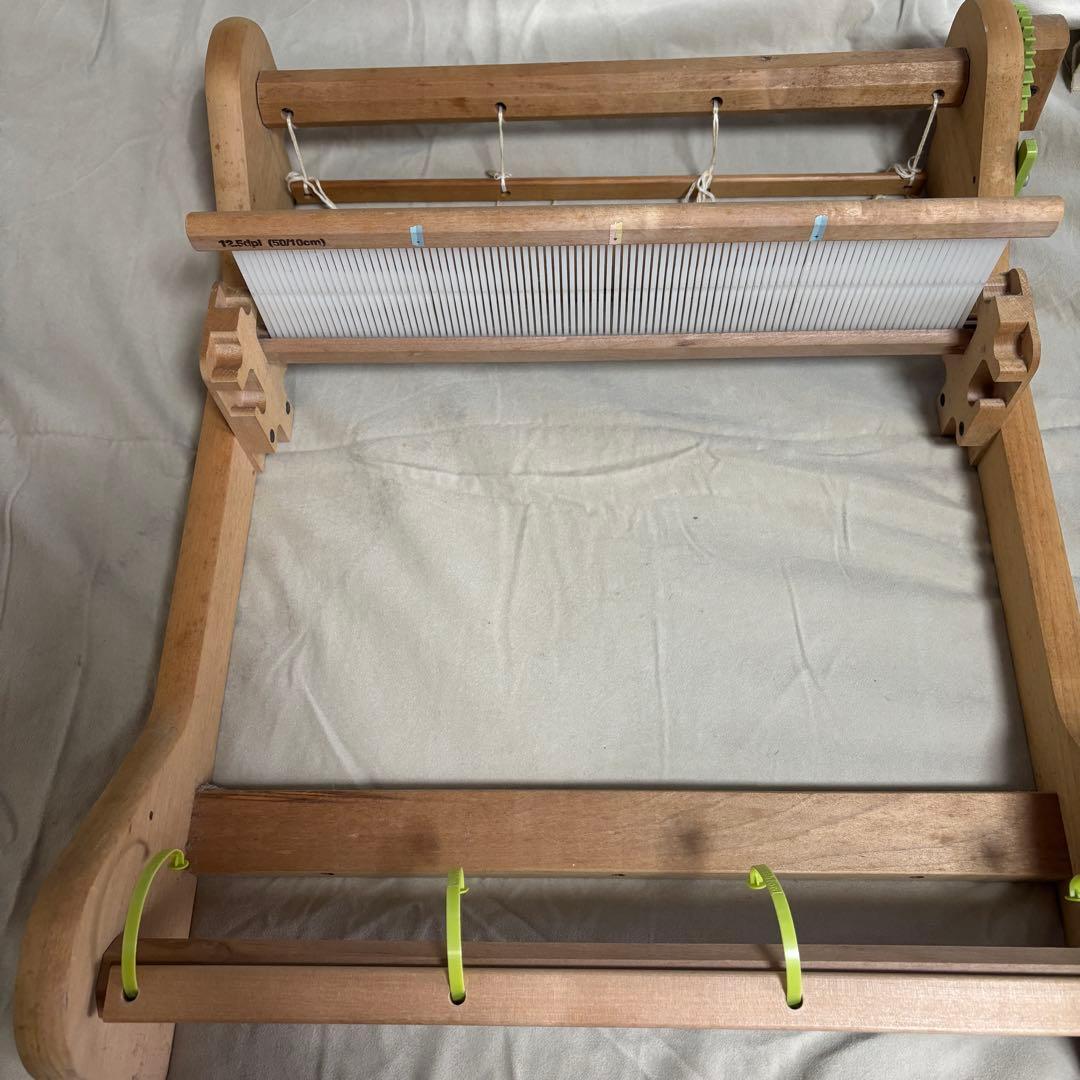 アシュフォード　卓上織り機　綜絖3枚