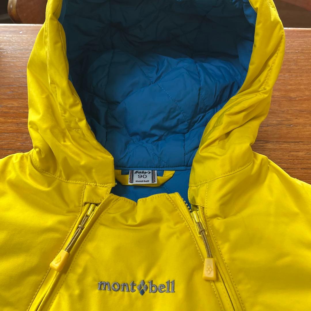 【bam】 montbell パウダーカバーオール90 と手袋2-3