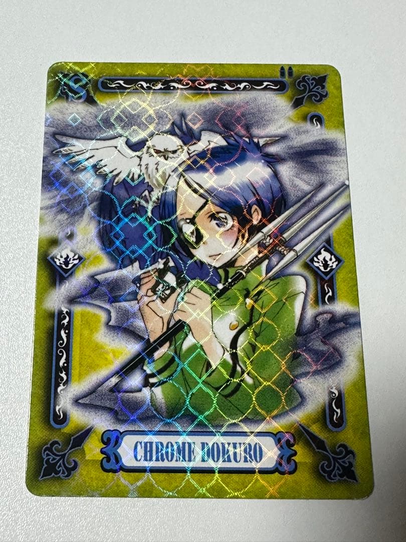 REBORN リボーン　クローム髑髏　サザンクロスバトル　キャラクターカード