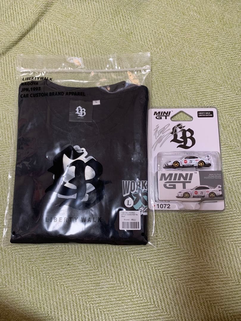 Liberty Walk Osaka S15 ミニカーサイン入り　TシャツL