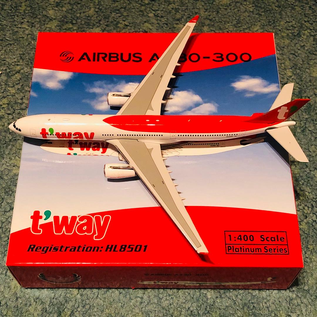 t'way ティーウェイ航空 A330-300 Phoenix 1:400