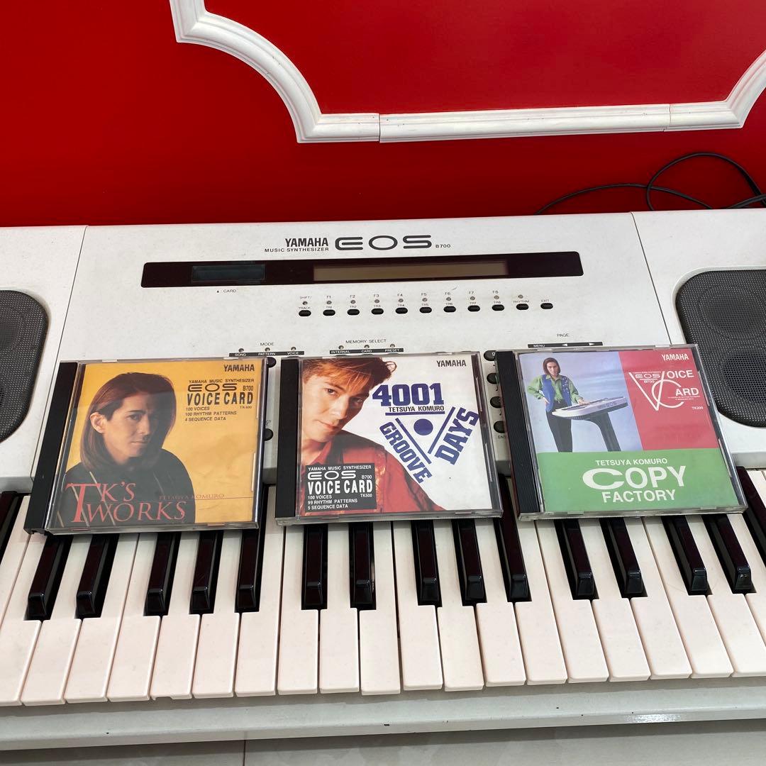【美品】YAMAHA EOS B700/専用のVOICE CARD3点