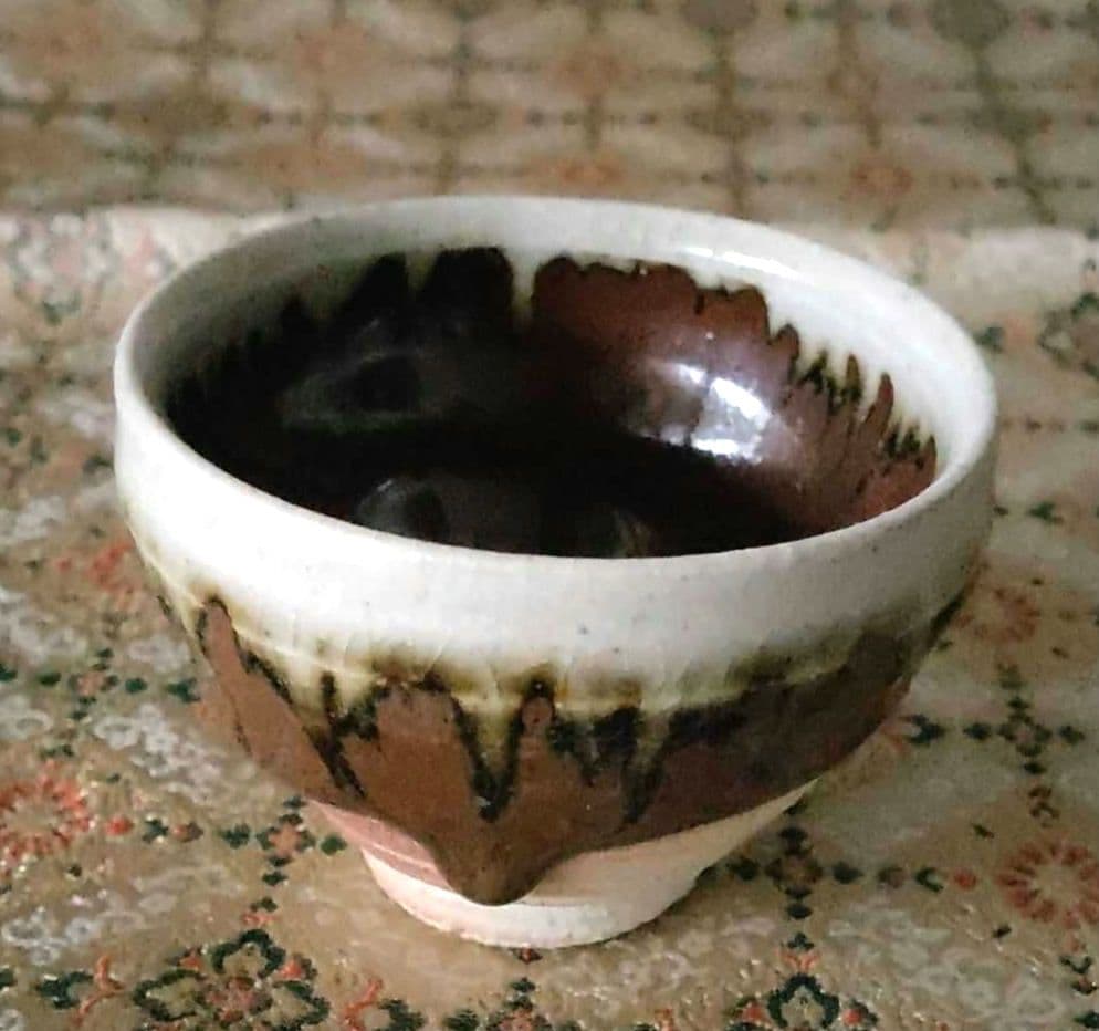 穴窯　菊天目ぐい呑 G4