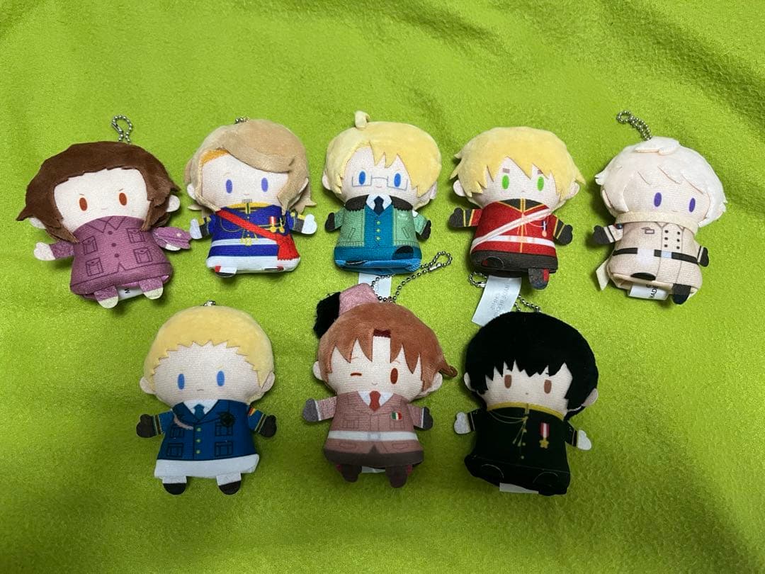 ヘタリア World★Stars　パペラ　フィンガーマスコット枢軸 連合 全種