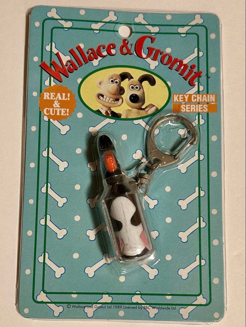 ウォレスとグロミット フィギュアキーチェーン　 マッグロウ
