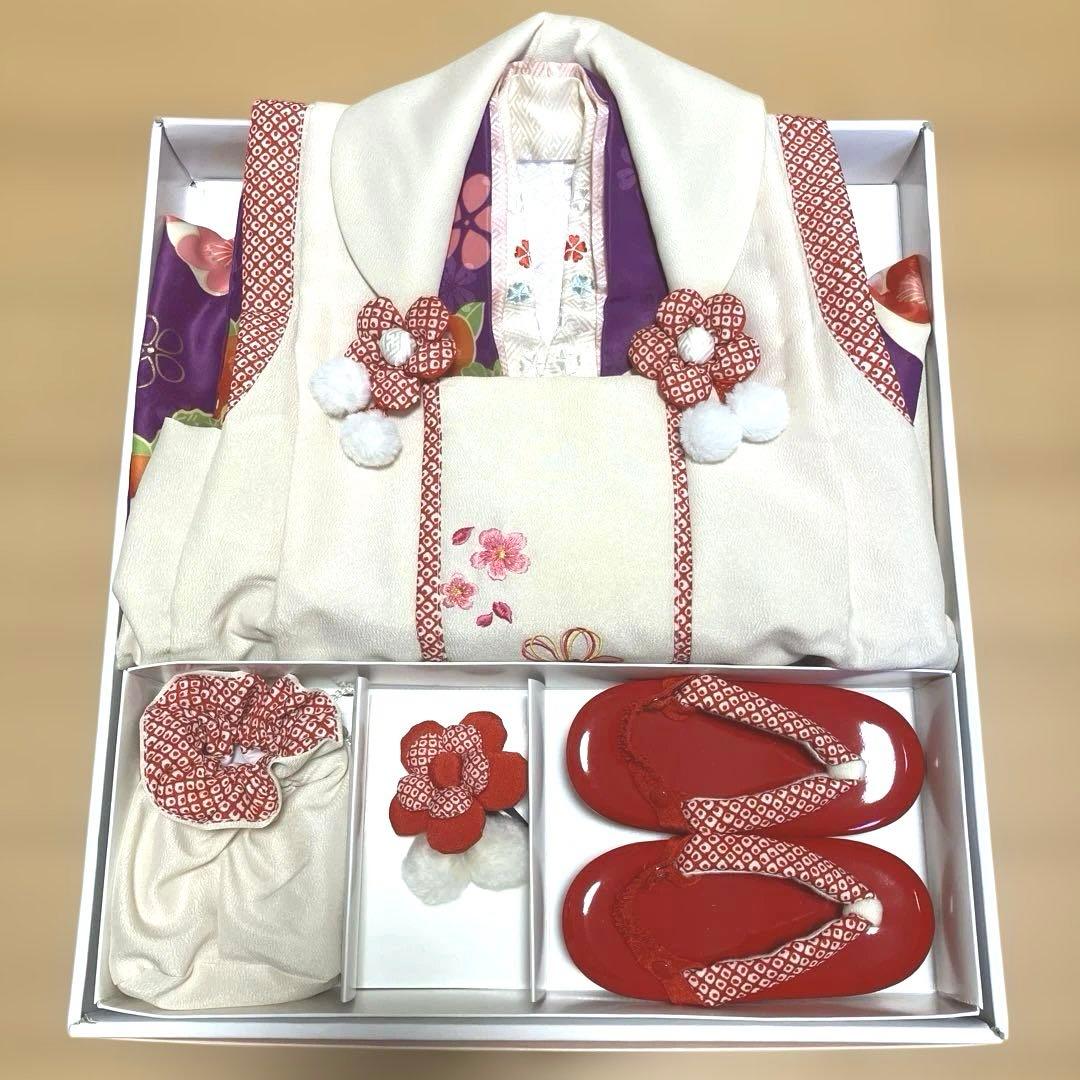専用です♡ 豪華♡美品♡小町　七五三　女の子　3歳　7点セット　紫色