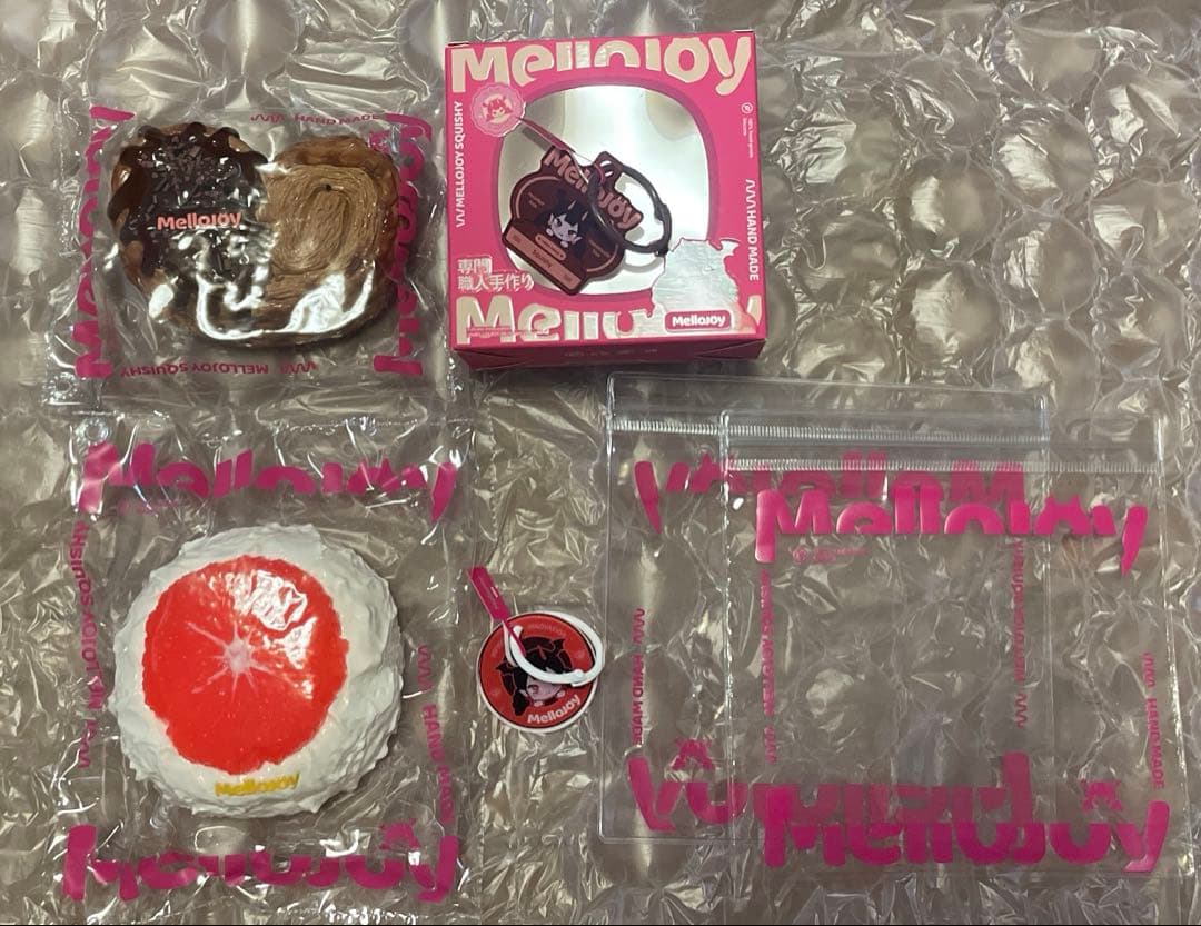 メロジョイ Mellojoy スクイーズ 大福 旧 グレープフルーツ パルミエ