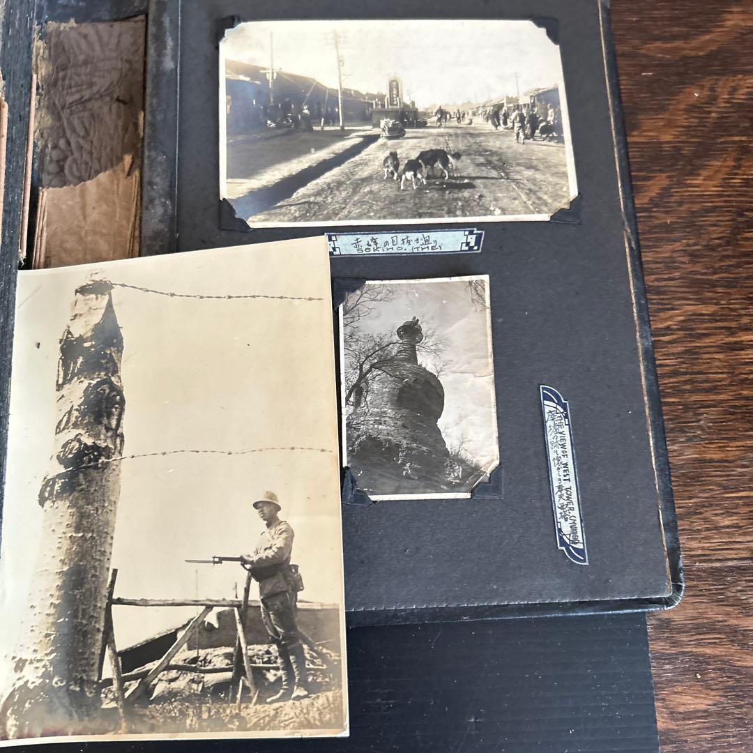 旧日本軍　古写真　奉天陸軍病院・ 台湾高尾　人物像・兵隊さん等　2冊