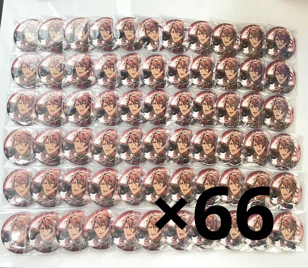 アイナナ 御堂虎於 ブラホワ 缶バッジ ŹOOĻ BLACK or WHITE