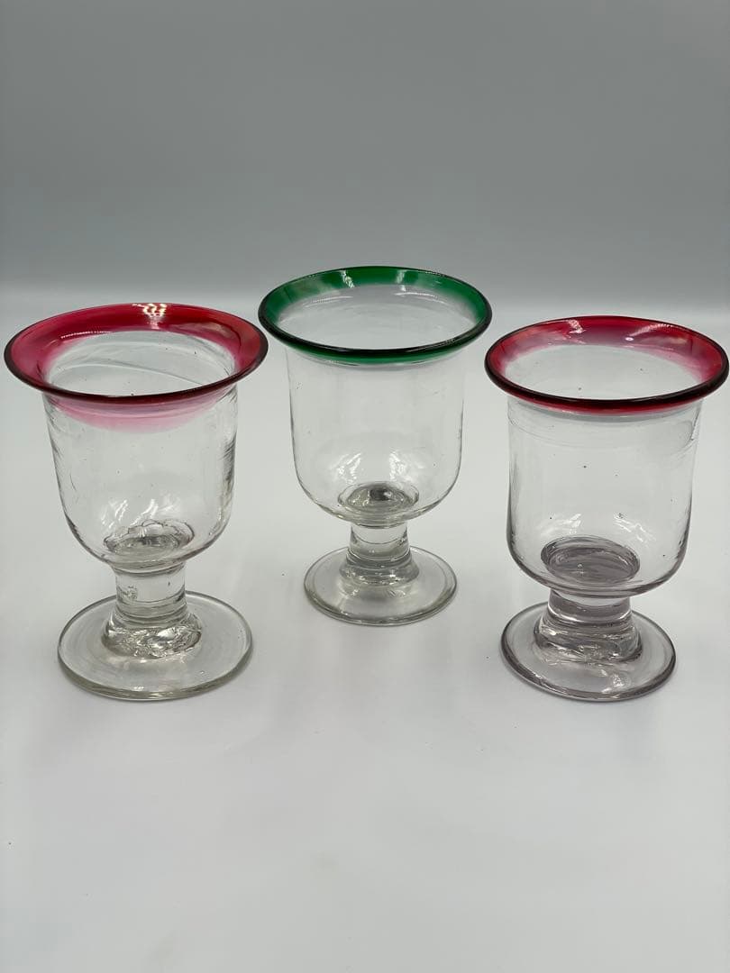 レトロ氷コップ　３個セット